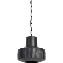 D - Light & Living - Hanglamp Demsey - 30x30x30 - Zwart