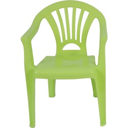 Plastic kinderstoel gras groen 37 x 31 x 51 cm - Kinderstoelen