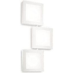 Moderne Witte Wandlamp - Ideal Lux Union - GX53 Fitting - Metaal