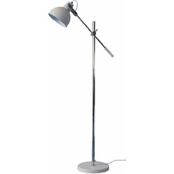 Groenovatie Arras Single Industrieel Design Vloerlamp 1-Lichts Wit
