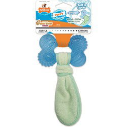 NYLABONE PUPPY FREEZER BONE WITH WASH CLOTH PINDAKAASSMAAK MEDIUM TOT 16 KG