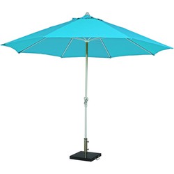 Stokparasol Almeri dia. 330 cm blauw zonwering