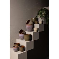 PTMD Bloempot Harper - 20x20x18 cm - Keramiek - Roze