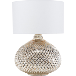 Beliani MADON - Tafellamp-Goud-Glas