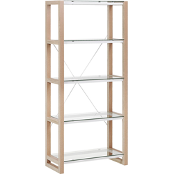 JENKS - Boekenkast - Wit - Vezelplaat