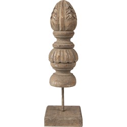 Clayre & Eef Decoratie  29 cm Grijs Hout