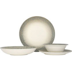 Bonna Serviesset (Medium) - Sway - 24 delig - 6 Personen - Porselein