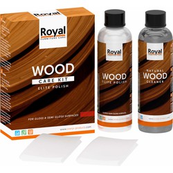 Oranje Furniture Care Wood Elite Polish en cleaner kit 2x75ml