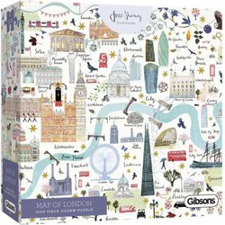 Gibsons Gibsons Map of London (1000)