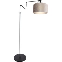 Retro Vloerlamp Aria Zilver