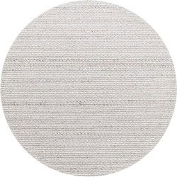 MUST Living Carpet Nirvana round large,Ø250 cm, grey, 60% Wool, 40% Polyester
