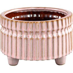 PTMD Molly Bloempot - 19,5 x 19,5 x 13 cm  - Keramiek - Roze