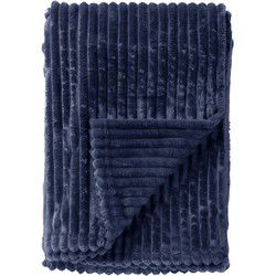 Dutch Decor MARTHY - Plaid 140x180 cm - Insignia Blue - Blauw - Dutch Decor