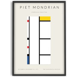 Piet Mondrian - Centinnial Exhibition - Poster - PSTR studio