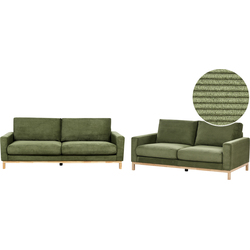 SIGGARD - Bankenset - Groen - Corduroy
