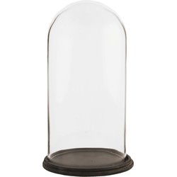 Clayre & Eef Stolp  Ø 23x39 cm Glas Rond Glazen Stolp