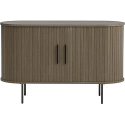 Dressoir Donker Eikenhout - 120x45x76cm - Nola