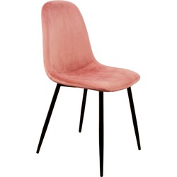 PoleWolf - Blossom chair - Velvet - Pink