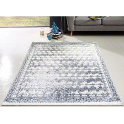 Hana Vintage Indoor & Outdoor Grijs vloerkleed - Wasbaar - 80 X 150 CM