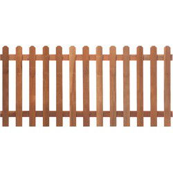 Tuinhek recht hardhout 90 cm Tuindeco