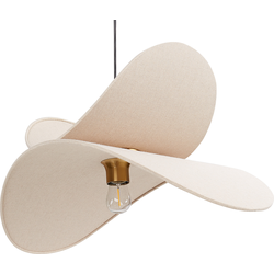 Beliani MASCOTA - Hanglamp-Beige-Linnen