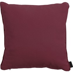 Madison - Sierkussen - Panama bordeaux - 60x60 - Rood