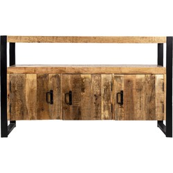 Clayre & Eef TV kast  136x40x80 cm Bruin Hout TV meubel