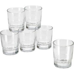Arcoroc Drinkglazen - 6x - transparant - glas - 265 ml - Drinkglazen