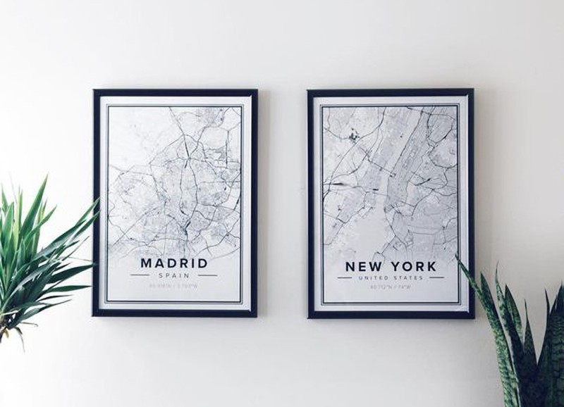 Trend: geografische posters