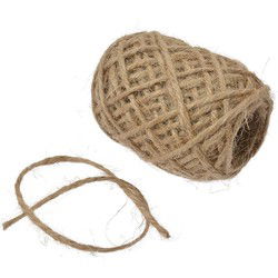 Clayre & Eef Touw 24 x 10 m Bruin Jute