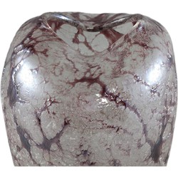PTMD Vaas Michellee - 18x18x36 cm - Glas - Paars
