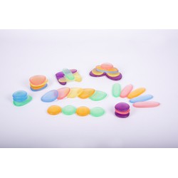 TickiT TickiT Junior Rainbow Pebbles Clear