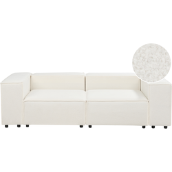 APRICA - Tweezitsbank - Wit - Bouclé