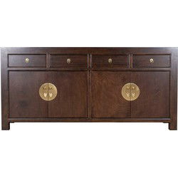 Fine Asianliving Chinese Dressoir Bruin Earthy Brown - Orientique