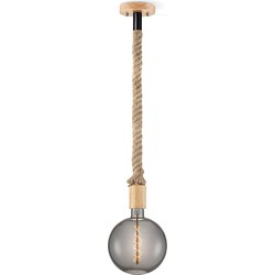 Home sweet home hanglamp Leonardo Spiral g180 - smoke