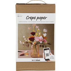 Creativ Company Creativ Company CC Startersset Crepepapier Bloemen Boeket