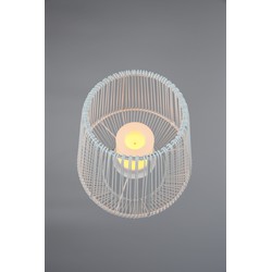 Moderne Tafellamp  Mineros - Kunststof - Wit