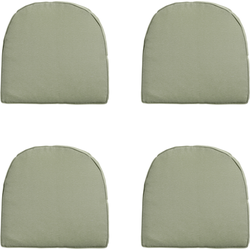 Madison -  Zitkussen Wicker York Panama sage - Ca. 48x48 cm - Set van 4