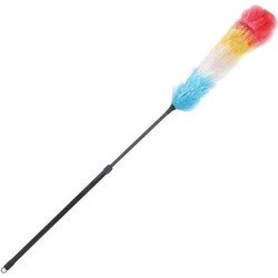 Telescopische duster gekleurd 120 cm - plumeaus