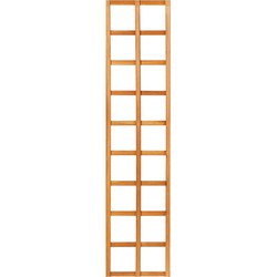 Trellis recht hardhout 40 cm Tuindeco