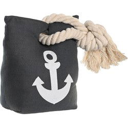 Items Deurstopper Anker Blok - grijs - 1 kilo - 13 x 20 cm - Deurstoppers