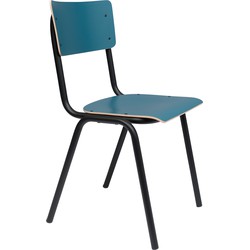 ZUIVER Chair Back To School Matte Petrol