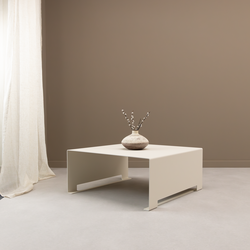 Salontafel Tomas 80 x 80cm, kleur beige