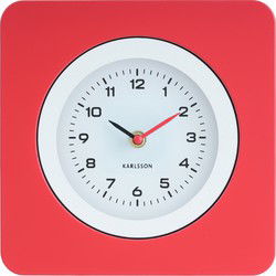 Karlsson - Wandklok New Vintage - Bright red- Ø22cm