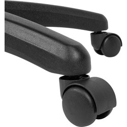 Pippa Design bureaustoel gamestoel - zwart grijs