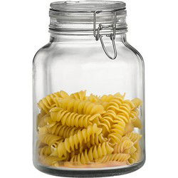 Bormioli Rocco Weckpot/inmaakpot - 2 L - glas - beugelsluiting - Weckpotten