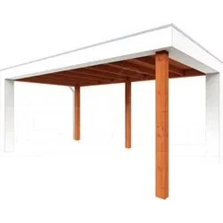 Trendhout douglas overkapping Verona links, 520 x 335 cm