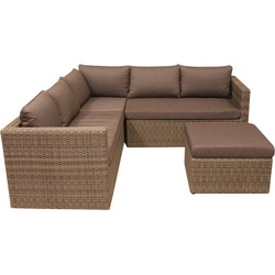 Gibson loungeset natural kobo grey - Eurofleur Aanbieding