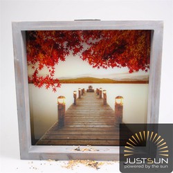 Buitenschilderij solar led III