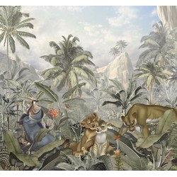 Komar fotobehang The Lion King groen - 300 x 280 cm - 610069
